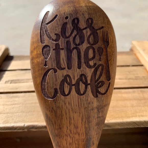 Wooden engraved spoons - Picture 3 of 4